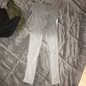 Ombré seamless grey leggings